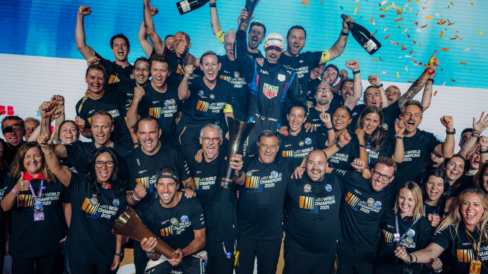 Equipo TAG Heuer Porsche de Fórmula E, E-Prix de Londres, 2025, Porsche AG