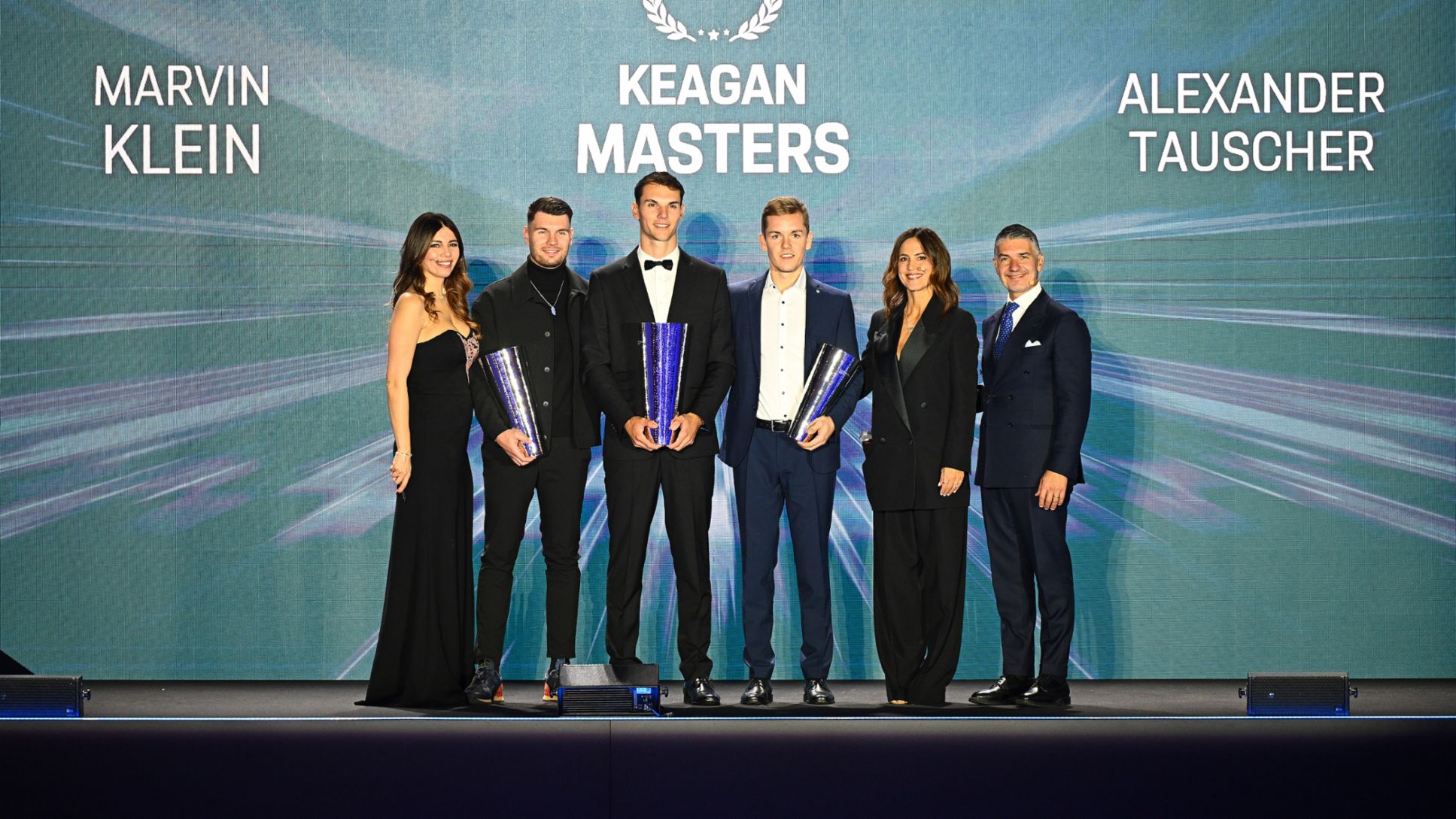 La “Notte dei Campioni” esalta la Porsche Carrera Cup Italia 2025. Sul palco i vincitori della classifica assoluta della Carrera Cup Italia 2