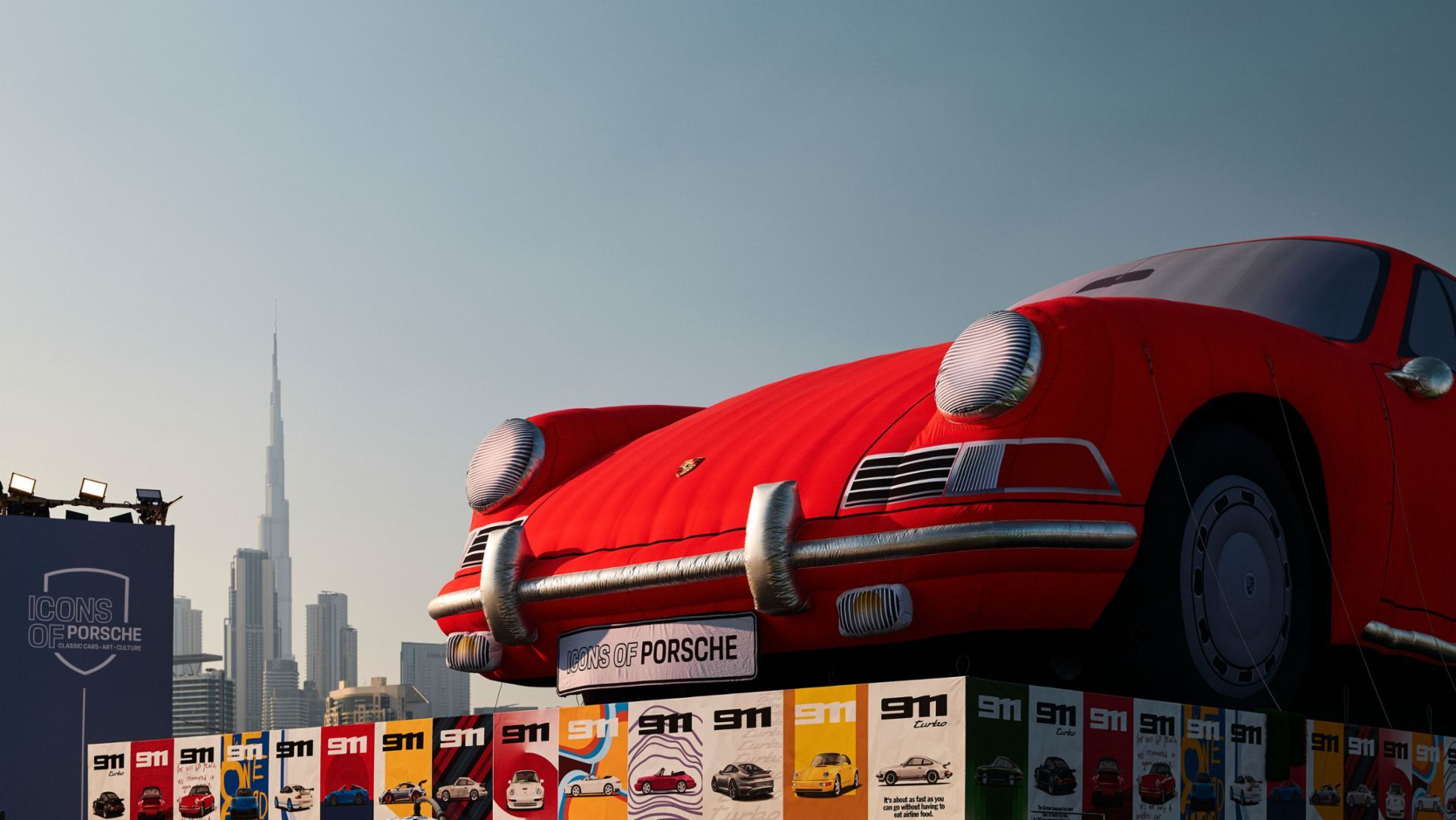 911 balloon, Icons of Porsche, Dubai, 2024, Porsche Middle East