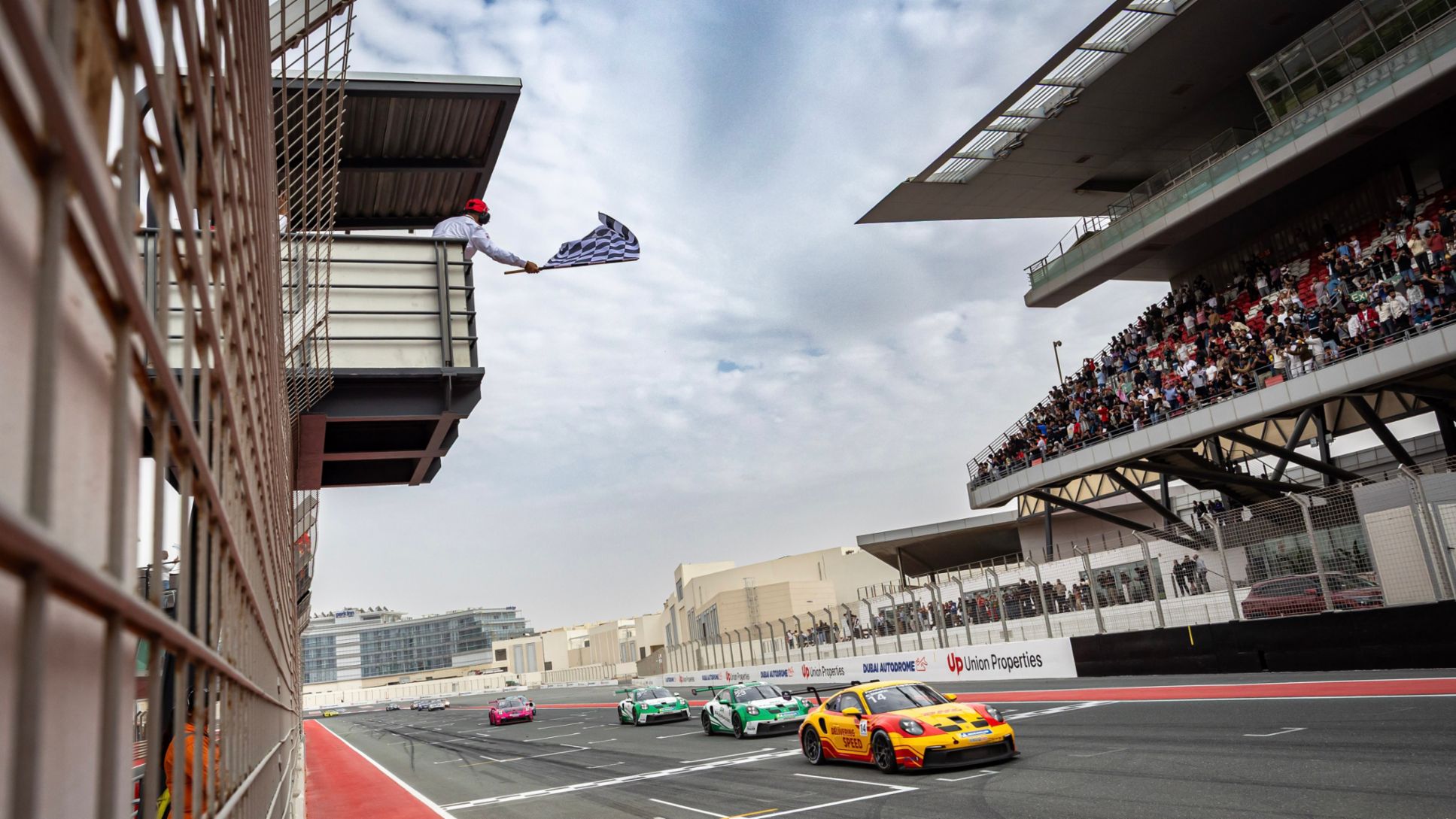Porsche Carrera Cup Middle East, Round 3, Race 2, Dubai Autodrome, 2026, Porsche Middle East