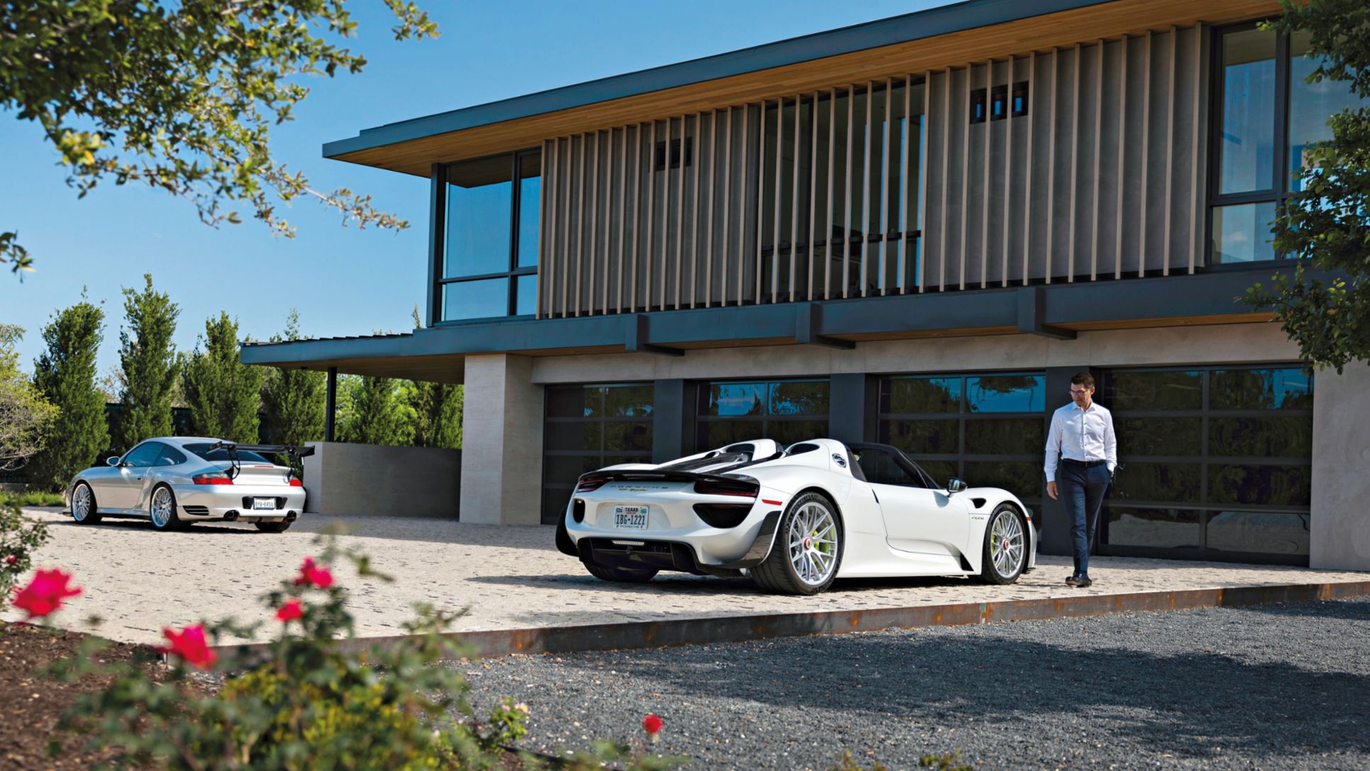 911 GT2 (996), 918 Spyder Weissach-Paket, Fred Poordad, San Antonio, USA, 2024, Porsche AG