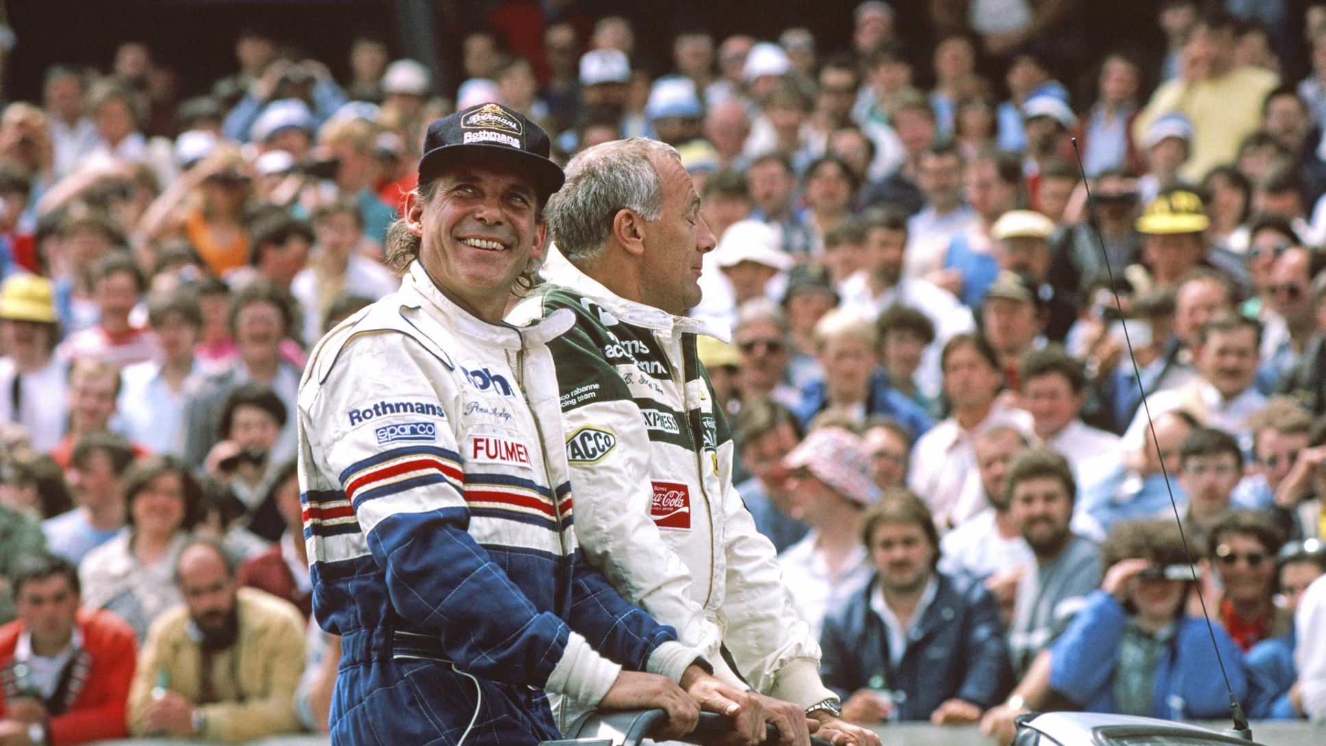 Ren&eacute; Metge et son copilote