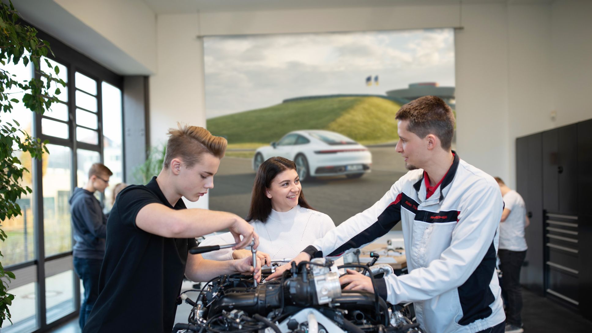 Porsche Schülerwerkstatt, VDI GaraGe, Leipzig, 2019, Porsche Leipzig GmbH