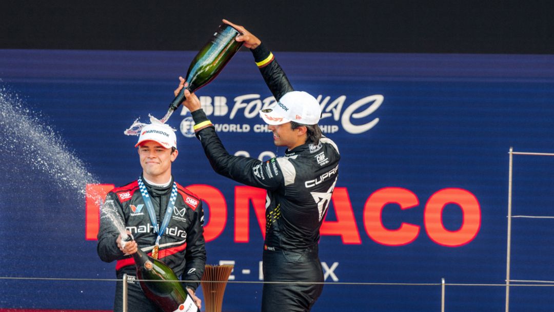 E-Prix de Mónaco I: podio para el Porsche del equipo cliente Cupra Kiro