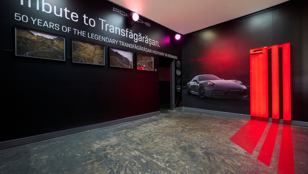 Porsche revine la Art Safari cu o expoziție dedicată proiectului “Tribute to Transfăgărășan”