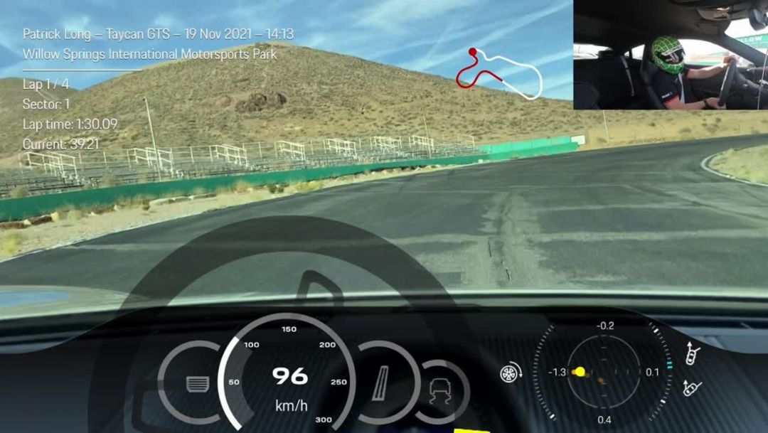 Taycan GTS, Willow Springs International Motor sports Park (California, Estados Unidos), 2021, Porsche AG