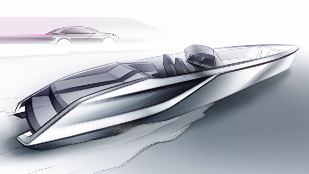 Frauscher x Porsche, 2023, Porsche AG