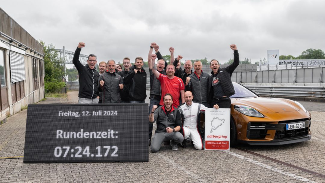Einsatzteam, Lars Kern, Panamera Prototyp, 2024, Porsche AG