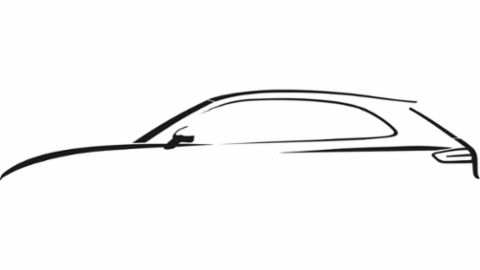 Macan silhouette, Porsche AG