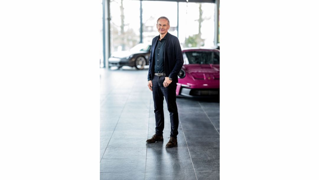 Dr. Oliver Blume, Vorstandsvorsitzender der Dr. Ing. h.c. F. Porsche AG, 2024, Porsche AG
