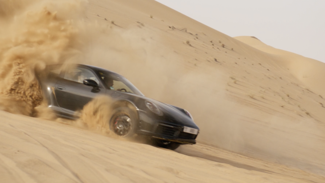 Erprobung des 911 Dakar 