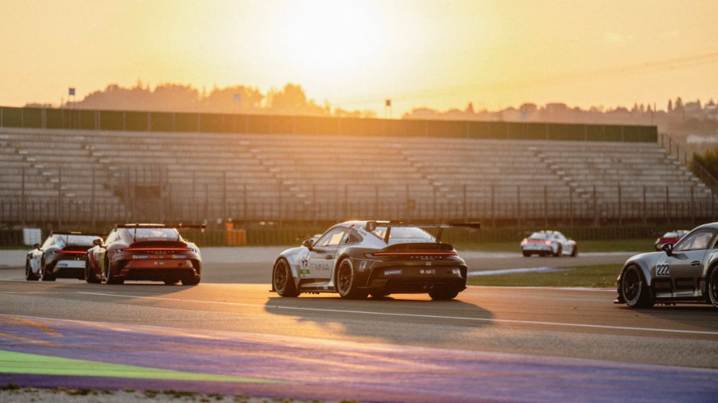911 GT3 Cup, Christian Caramuscia, Ilario Introna, Simone Iaquinta, Endurance, Porsche Sprint Challenge Suisse, Misano, Italien, 2025, Porsche Schweiz AG