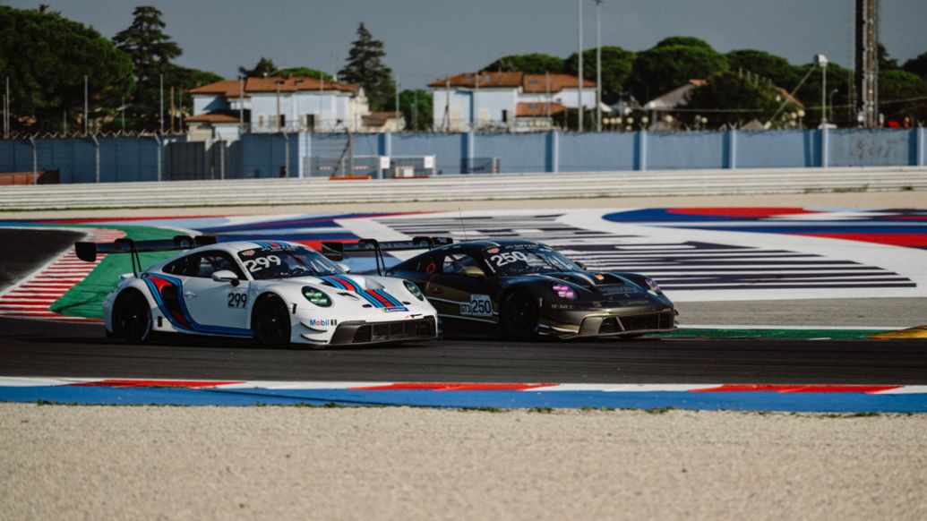 911 GT3 R, Patrick Dinkeldein, Open GT, Porsche Sprint Challenge Suisse, Misano, Italien, 2025, Porsche Schweiz AG