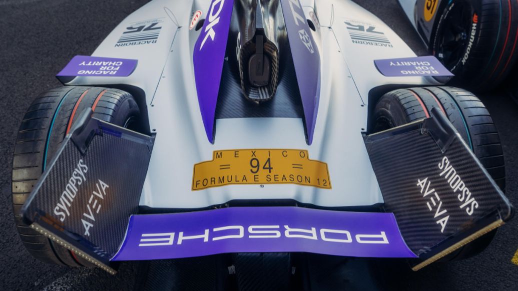 Decoraci&oacute;n especial para el E-Prix de Ciudad de M&eacute;xico, 2026, Porsche AG