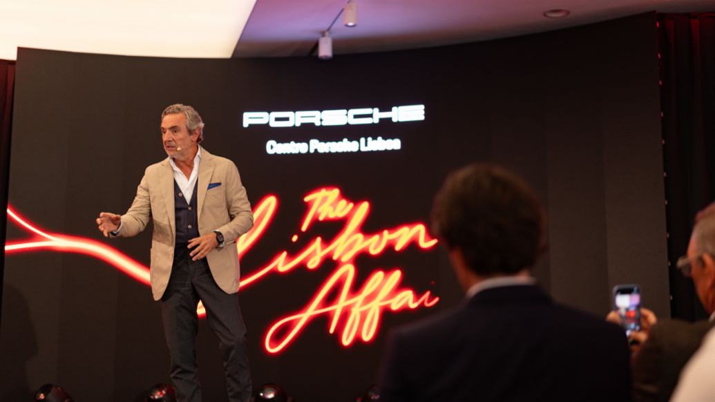 Tom&aacute;s Vill&eacute;n, Director General de Porsche Ib&eacute;rica, inauguraci&oacute;n de Centro Porsche Lisboa, 2026, Porsche Ib&eacute;rica