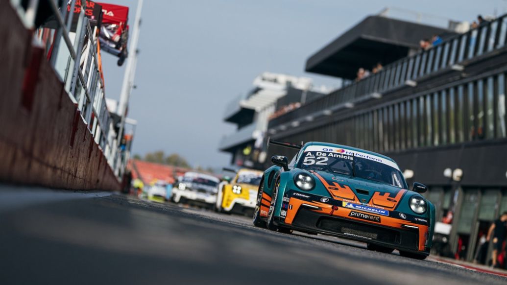 Porsche Carrera Cup Italia, Klein trionfa in gara 1 al Misano World Circuit