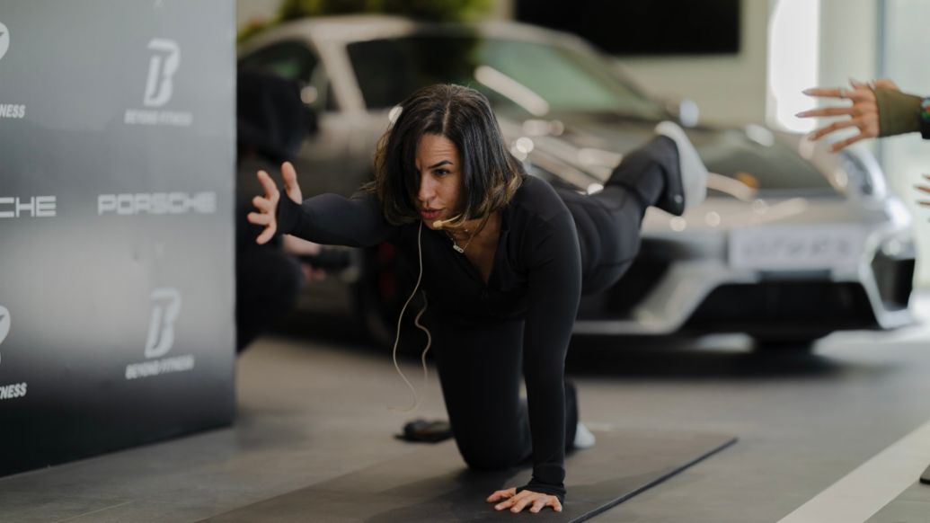 Wellness yoga experience, Porsche Centre Egypt, Cairo, 2025, Porsche Middle East