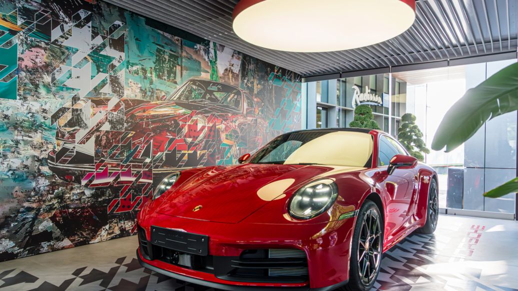 Porsche inaugurează primul Art Pop-up din România, la Cluj, comunicat de presă, 23/06/2025, Porsche AG