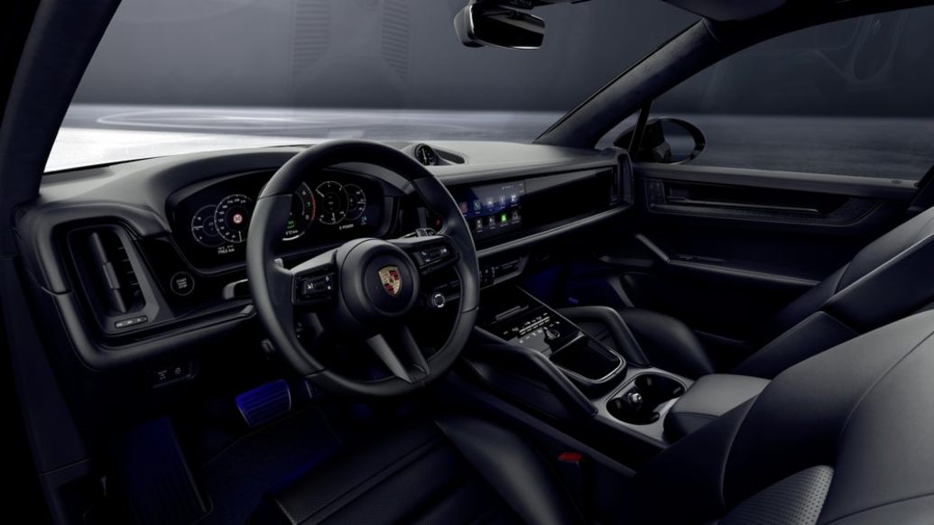 Cayenne S E-Hybrid Black Edition, Interior, 2025, Porsche AG