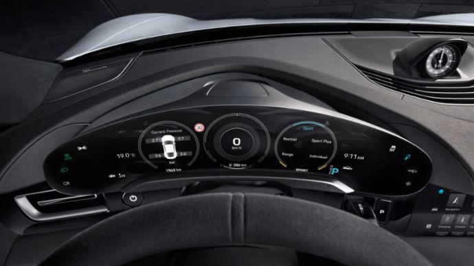 Taycan, Interieur, 2019, Porsche AG