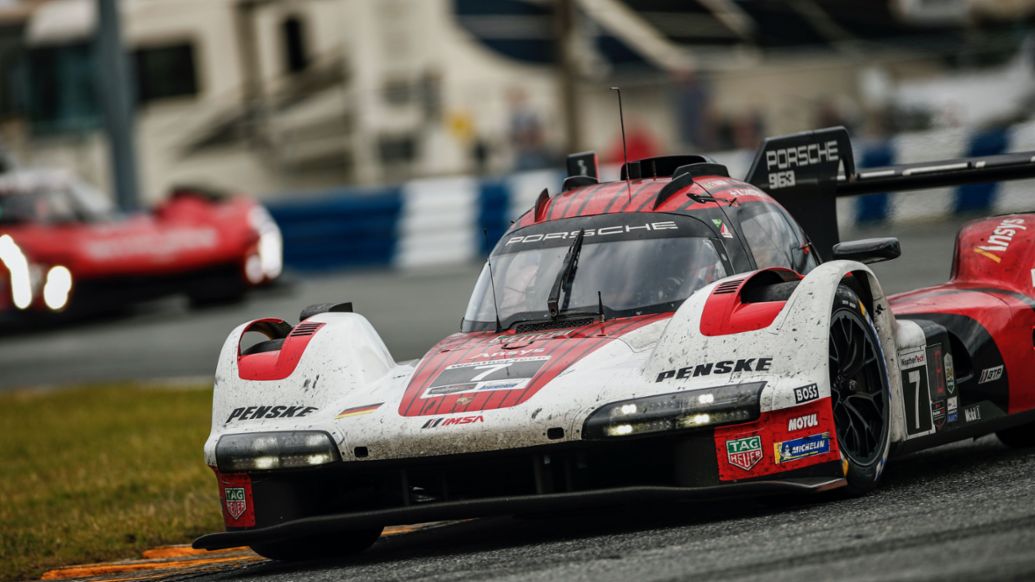 Porsche 963, Porsche Penske Motorsport, IMSA, 24 Stunden von Daytona, 2023, Porsche AG