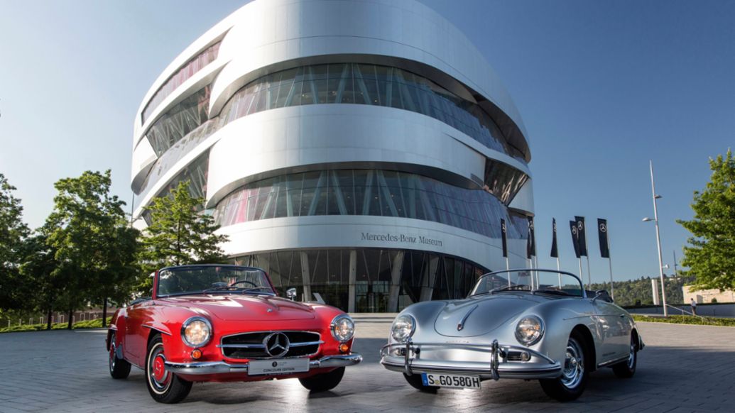 Mercedes-Benz Museum, Stuttgart, 2024, Porsche AG