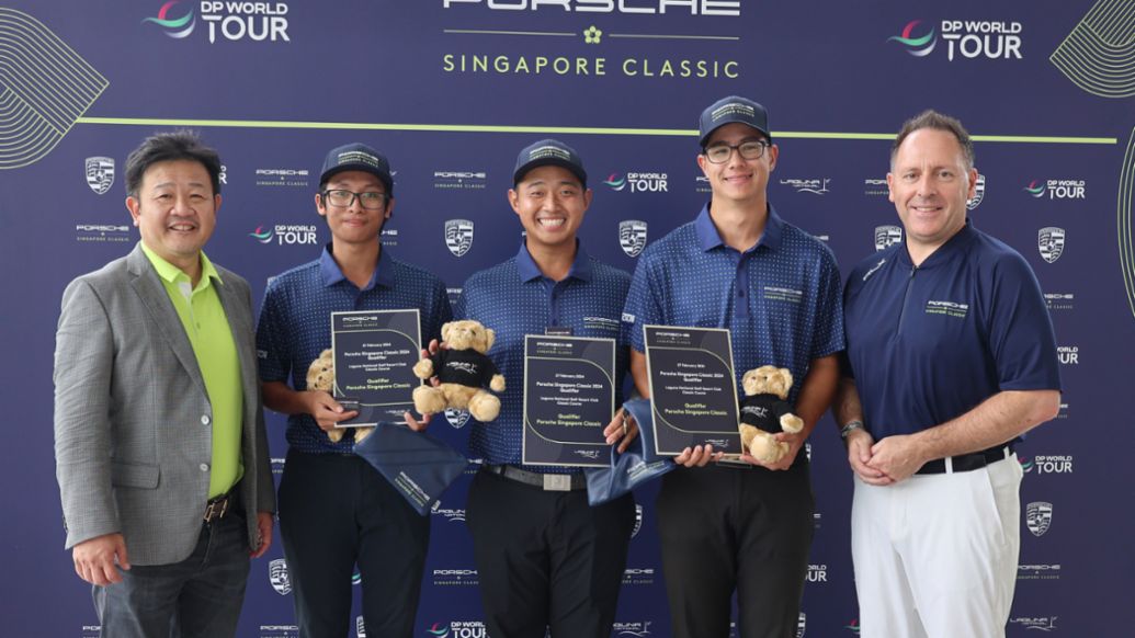 Irvyn Tan, Nicklaus Chiam, Joshua Yap, Regionale Qualifikanten, Starterfeld, Porsche Singapore Classic, 2024, Porsche AG