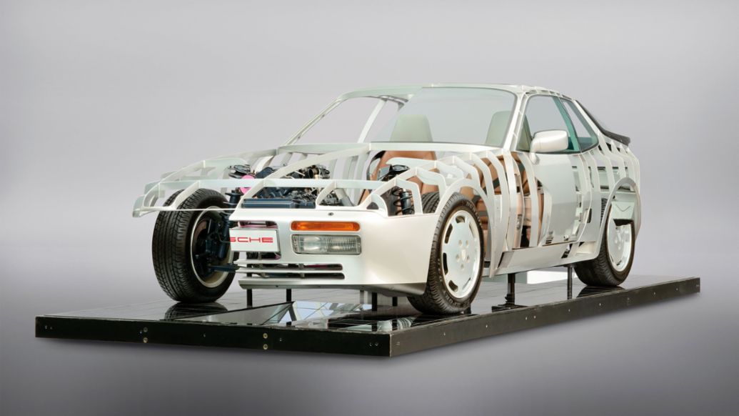 Porsche 944, cutaway model, 2026, Porsche AG