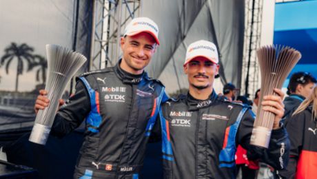 E-Prix de Miami: doble podio para Porsche