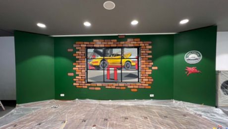 Porsche Centre Lebanon unique classic corner