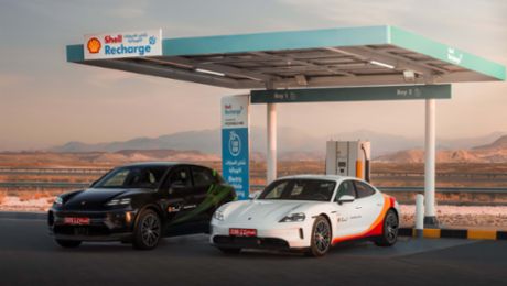 Porsche Centre Oman and Shell Oman to expand EV charging infrastructure in Oman