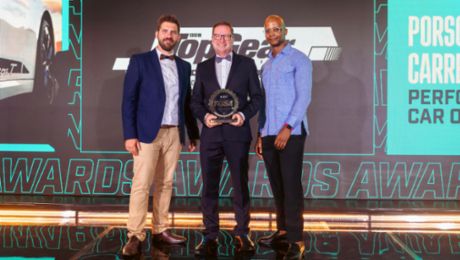 Porsche 911 Carrera T Named Performance Car of the Year by TopGear South Africa 