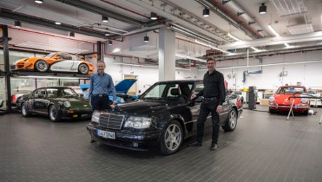Auf den Spuren der Reiselimousine Mercedes-Benz 500 E