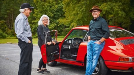 La familia Ingram y su colección de modelos Porsche