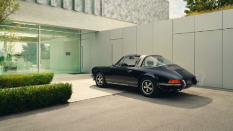 Ein 911 S 2.4 Targa mit der Handschrift von F.A. Porsche