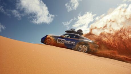 The new Porsche 911 Dakar