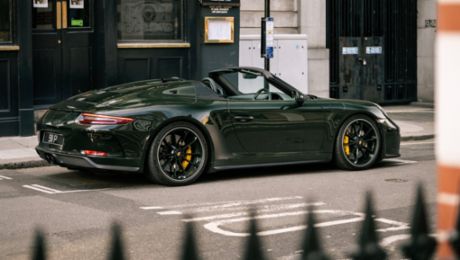 Alles im grünen Bereich dank der Porsche Exclusive Manufaktur