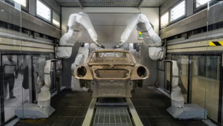 Goldene Stunde: Die Kreation eines 911 GT3 mit „Farbe nach Wahl“