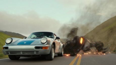 Un 911 Carrera RS 3.8 en la nueva película de Transformers