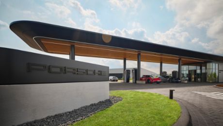 Primera Porsche Charging Lounge