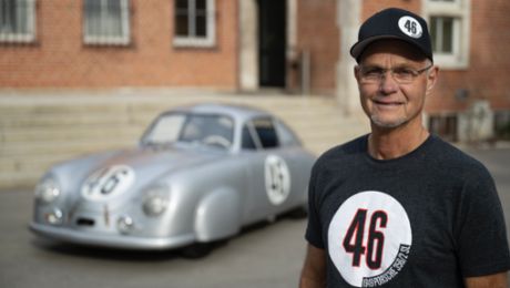 Porsches erster Le-Mans-Sieger kehrt zum Circuit de la Sarthe zurück
