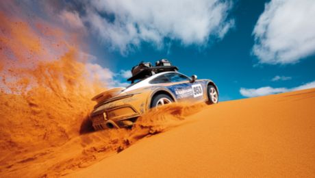 Chasis del 911 Dakar
