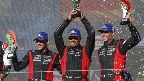 Porsche Penske Motorsport fährt auch in der WEC auf das Podium