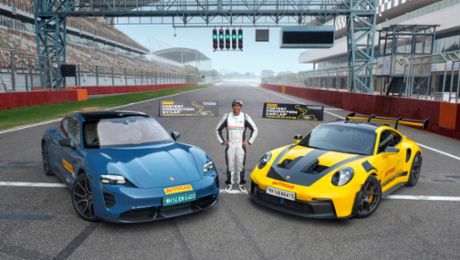 Récords del 911 GT3 RS y el Taycan Turbo S en Buddh