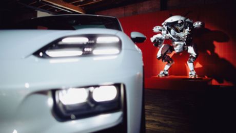 The new Macan is coming to the popular Overwatch® gaming universe