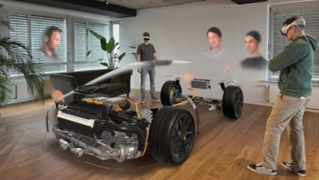 Transforming Porsche media events with spatial computing