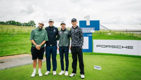 Porsche Golf Circle genießt traumhafte Tage rund um European Open