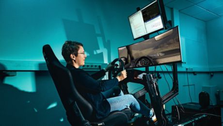 Simuladores de conducción de Porsche