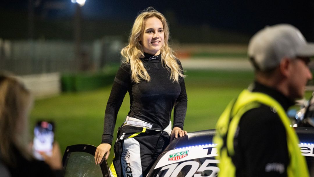 Ekaterina Lüscher è la nuova pilota junior della Porsche Sports Cup Suisse