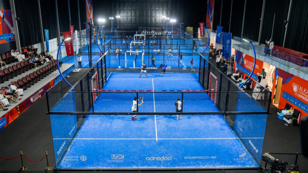 Porsche Centre Doha sponsors the third annual Al Kass Padel Tournament